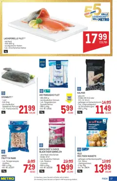 Metro angebote Profi ab 23.07.2026 gültig | Seite: 17 | Produkte: Fisch