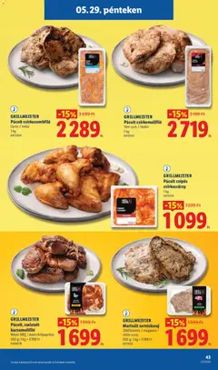 GRILLMEISTER Pácolt csípős csirkeszárny, 1 kg - amely érvényes a következő dátumtól: 28.05.2026 | Oldal: 43