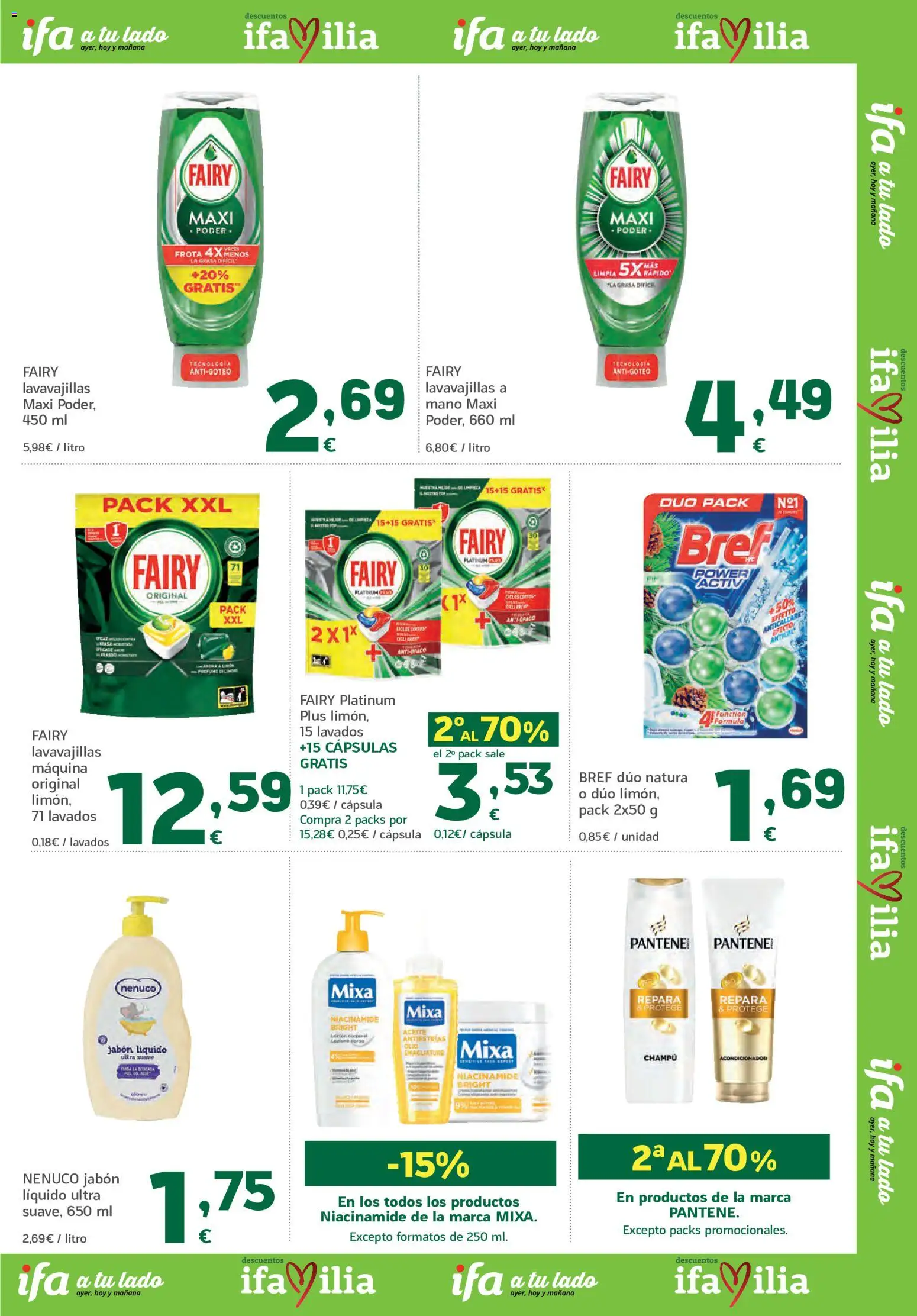 HiperDino folleto │ válido desde el 25/08/2026 | Página: 11 | Productos: Champú, Acondicionador, Aceite, Jabón líquido