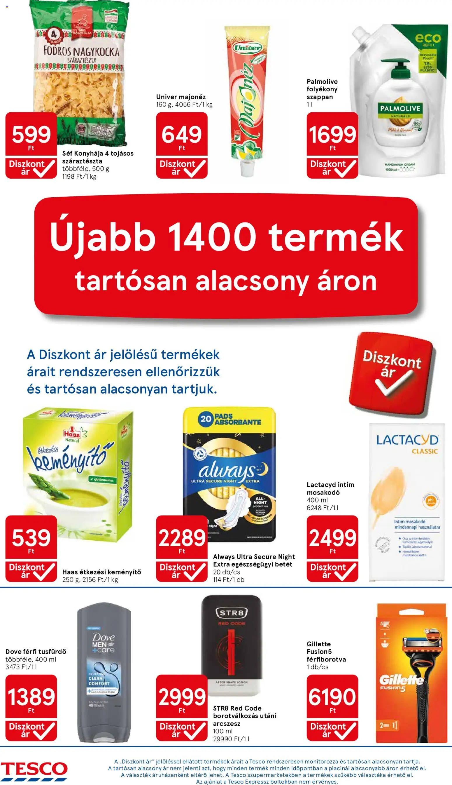 Tesco akciós ujság - amely érvényes a következő dátumtól: 2026.09.10. | Oldal: 4