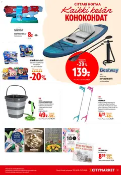 K-Citymarket-mainoslehti voimassa 09/07/2026 alkaen | Sivu: 17 | Tuotteet: Voi, Sukat, Lakritsi