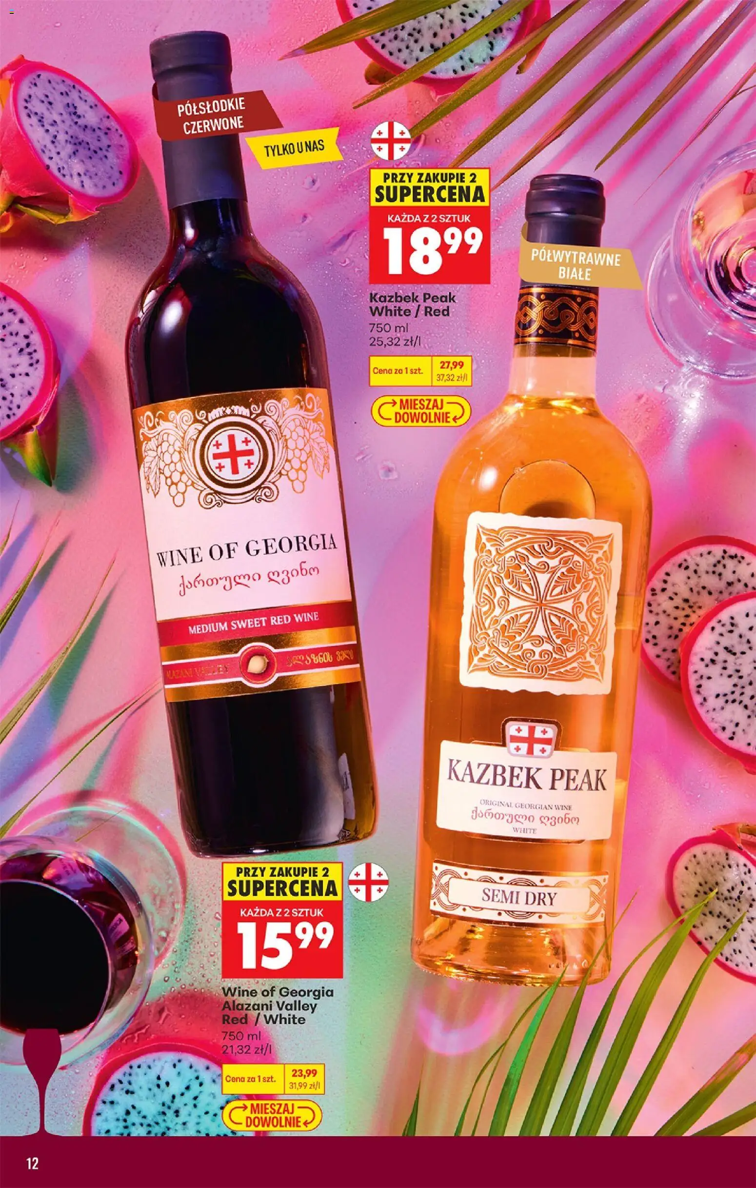 Biedronka gazetka - Czas na toast od 10.08.2026 | Strona: 12 | Produkty: Alazani Valley