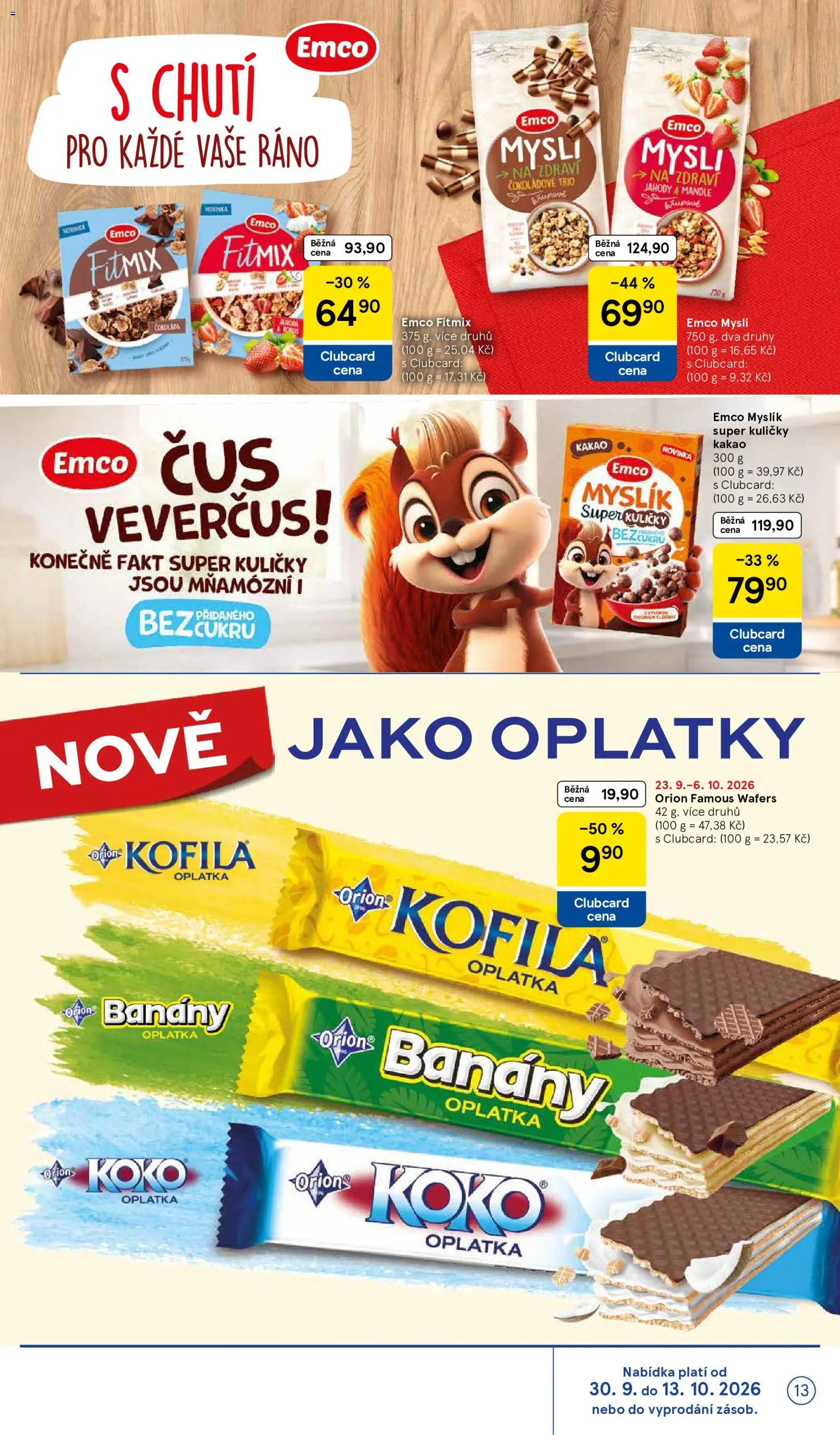 Tesco leták - Hypermarket od 30.09.2026 | Strana: 13