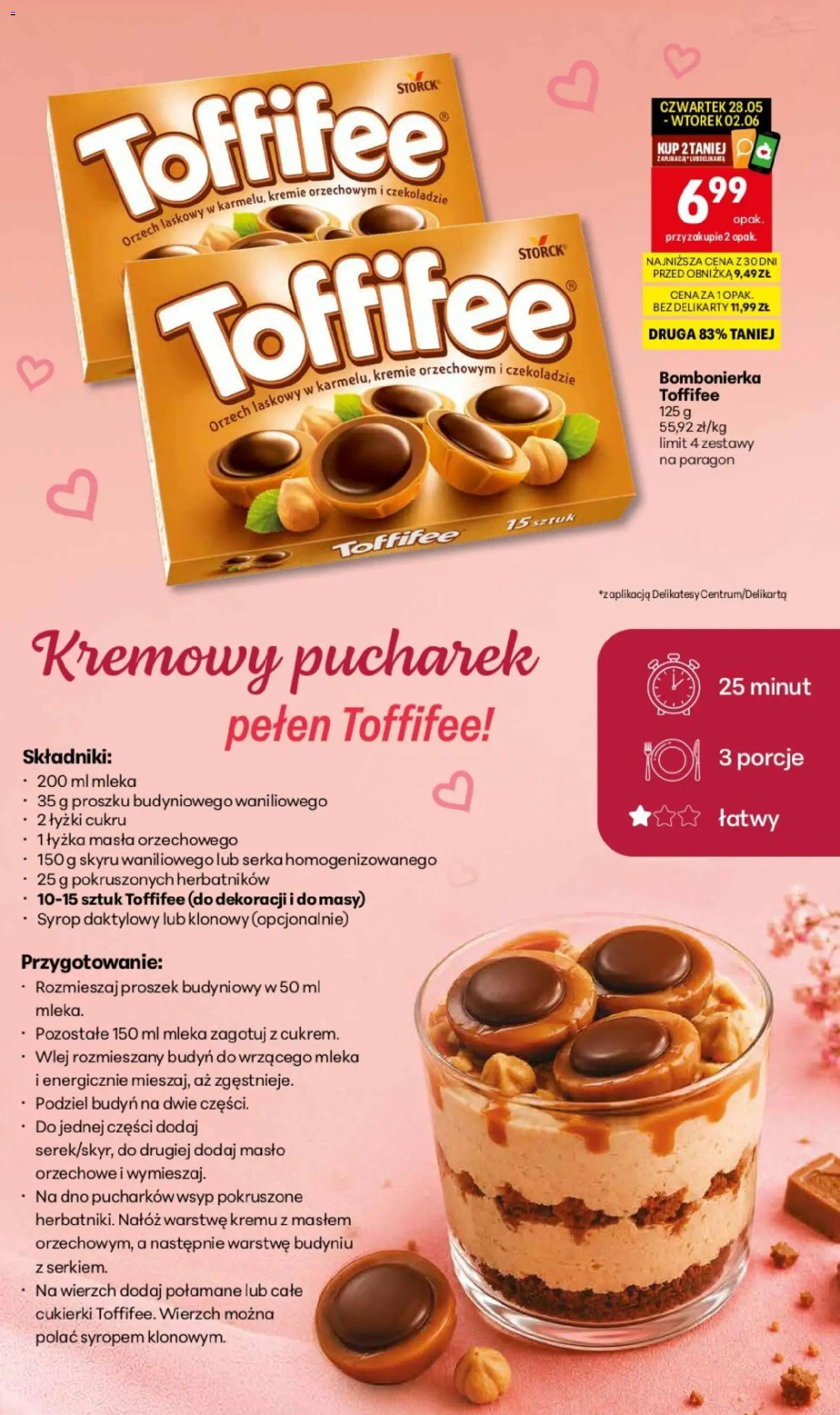 Delikatesy Centrum gazetka - Dzień Mamy i Dzień Dziecka od 21.05.2026 | Strona: 3 | Produkty: Masło orzechowe, Bombonierka, Masło, Cukierki