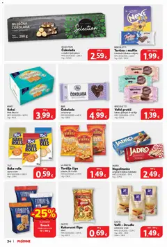 Tortilja čips, classic, sir ili chili - Pregled kataloga iz trgovine Plodine, vrijedi od 29.07.2026 | Stranica: 34