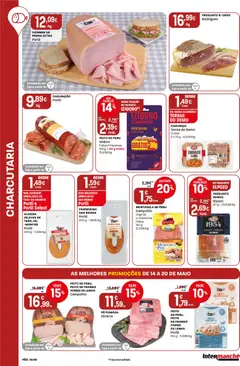 Pré-visualização Intermarché folheto válido de 14.05.2026 | Página: 14 | Produtos: Azeitonas, Peito de peru, Frango, Pá