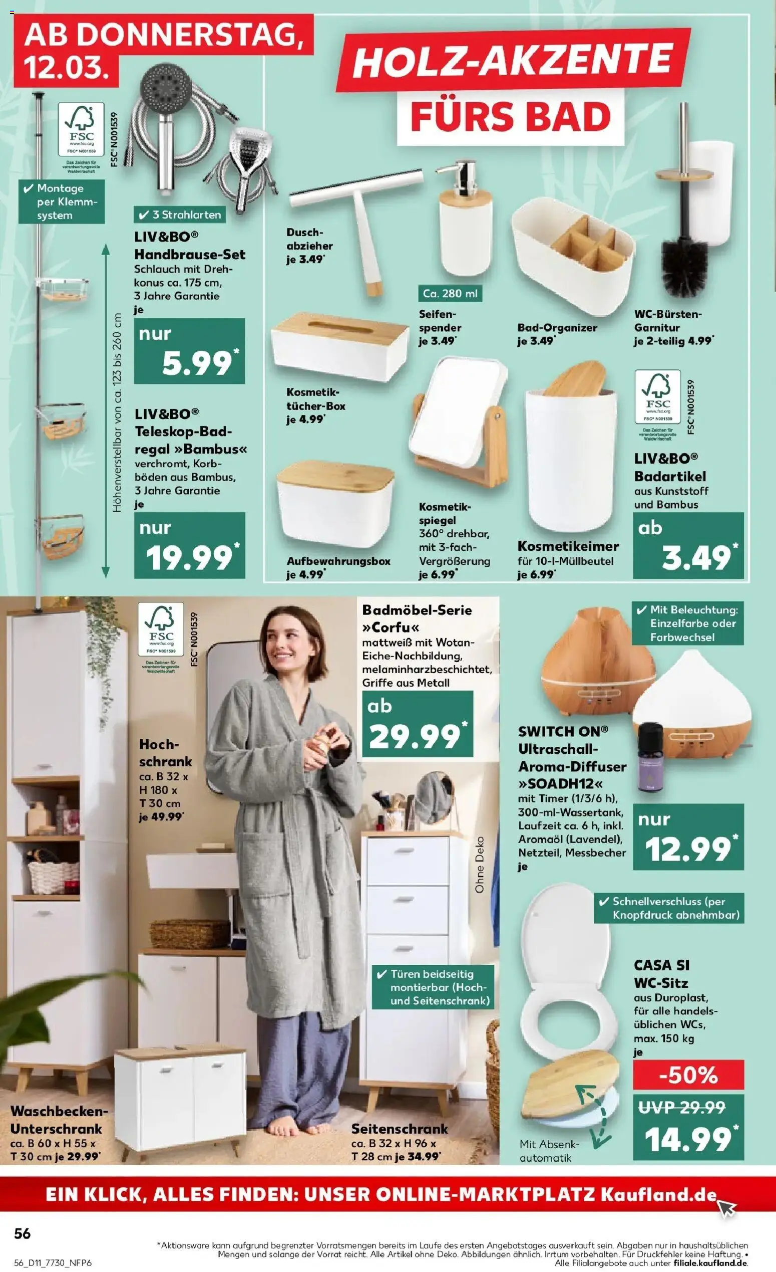 Kaufland Prospekt Iserlohn	 – gültig ab 09.03.2026 | Seite: 68 | Produkte: Schrank, Korb, Unterschrank, Hochschrank