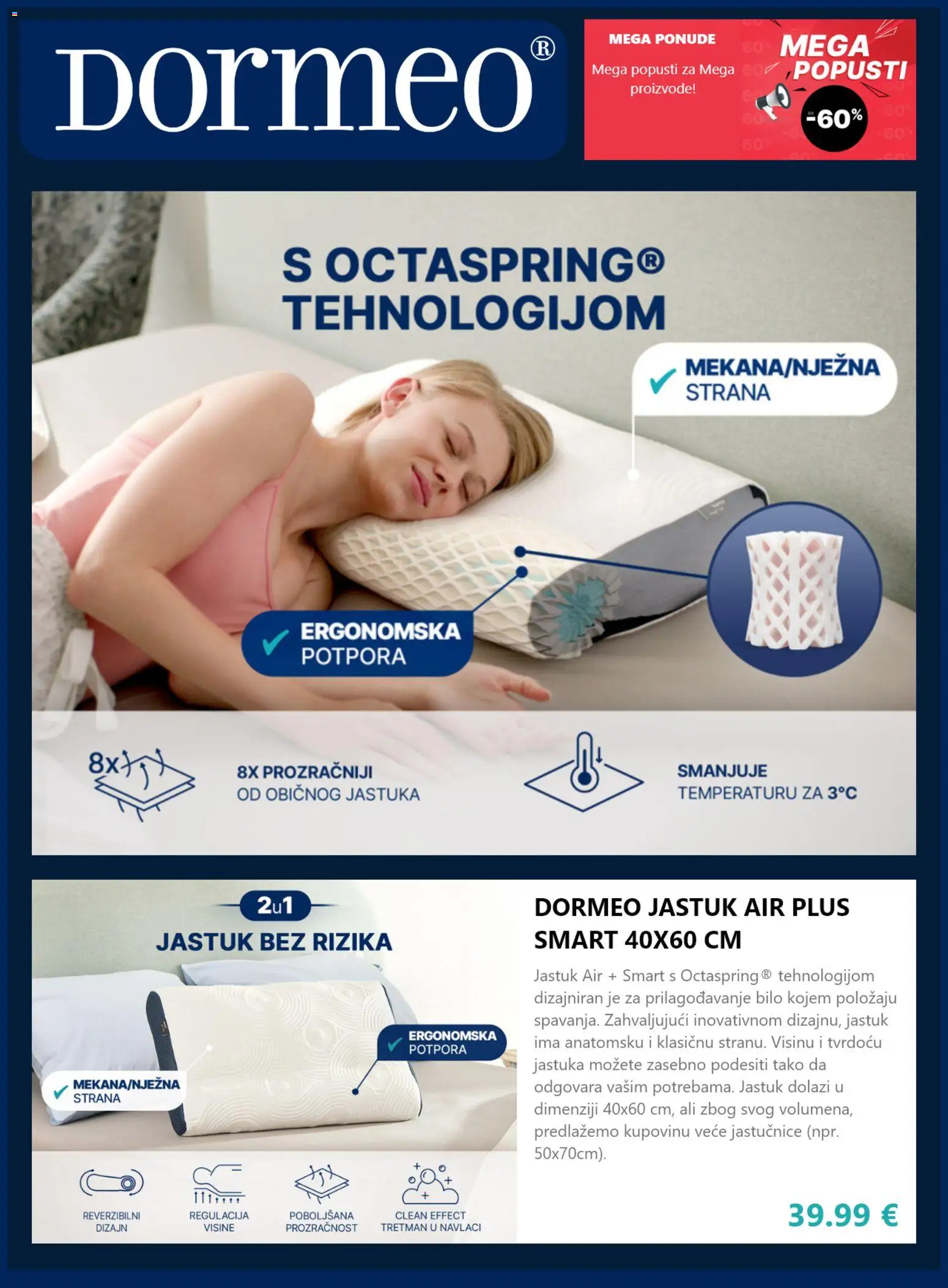 Dormeo Home katalog | vrijedi od 04.06.2026 | Stranica: 3 | Proizvodi: Jastuk