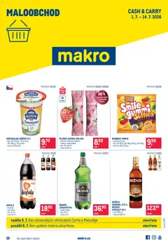 Náhled letáku Makro leták - Maloobchod od 01.07.2026