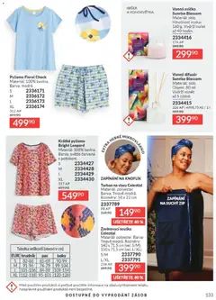 Náhled letáku Avon Katalog 08/2026 od 01.08.2026 | Strana: 133 | Produkty: Difuzér, Pyžamo, Osuška, Svíčka