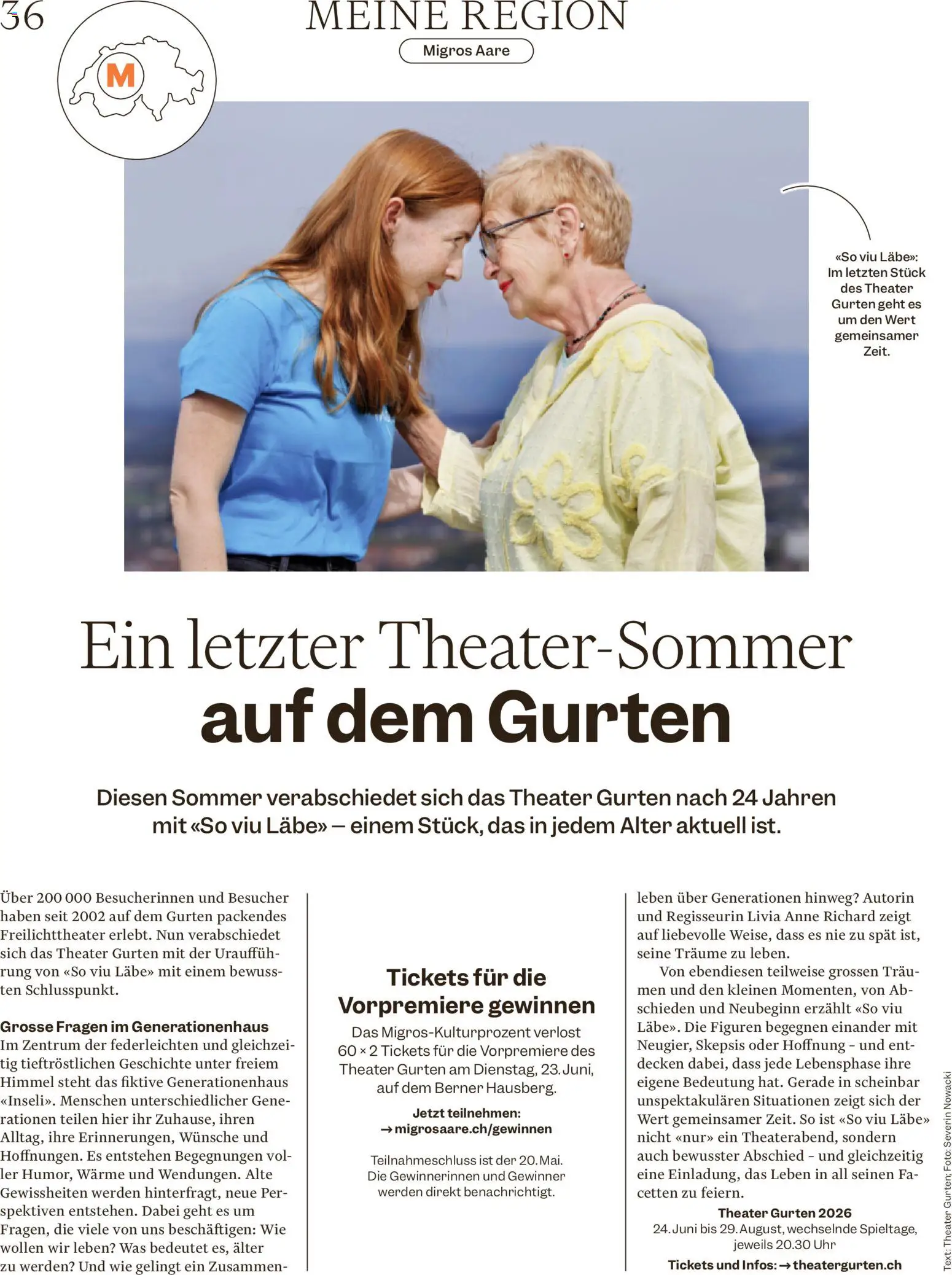 Migros aktionen Magazin – gültig ab 13.05.2026 | Seite: 36