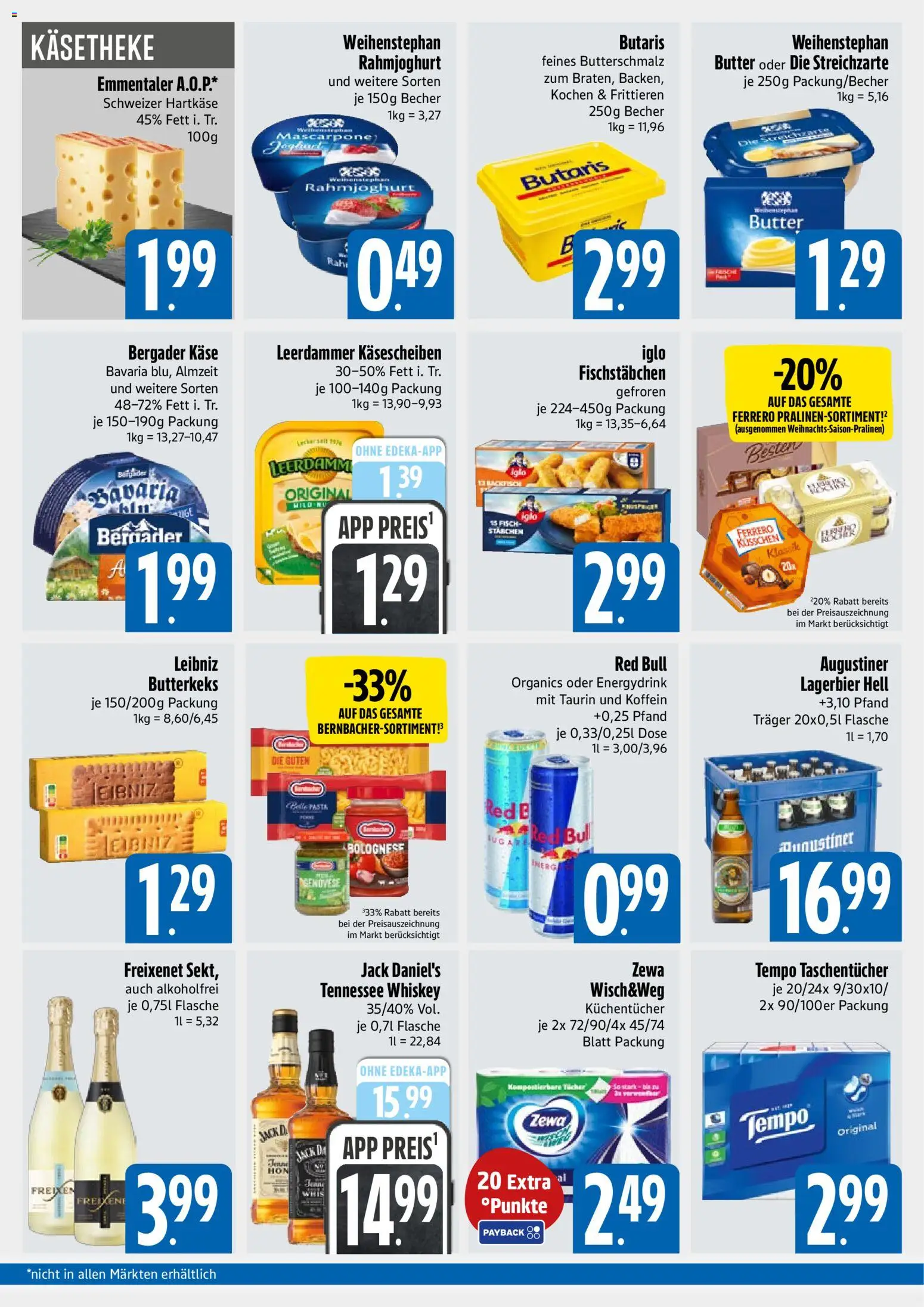 E xpress Prospekt – gültig ab 12.10.2026 | Seite: 2 | Produkte: Zewa, Fischstabchen, Tempo, Whiskey