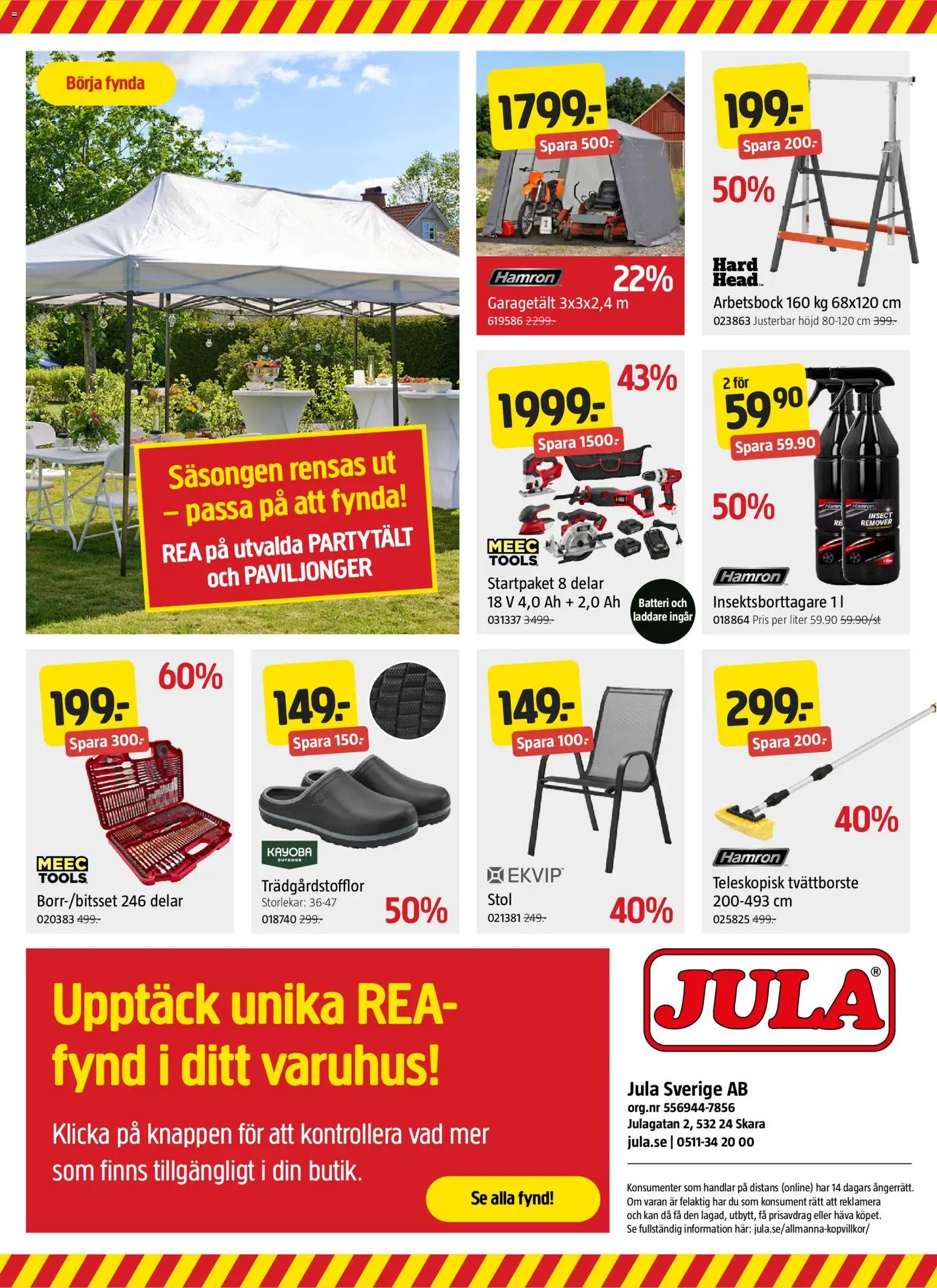 Jula reklamblad aktuell från 20/08/2026 | Sida: 20 | Produkter: Stol, Batteri, Laddare