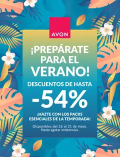 Vista previa Avon Prepárate para el verano válido desde el 26.05.2026