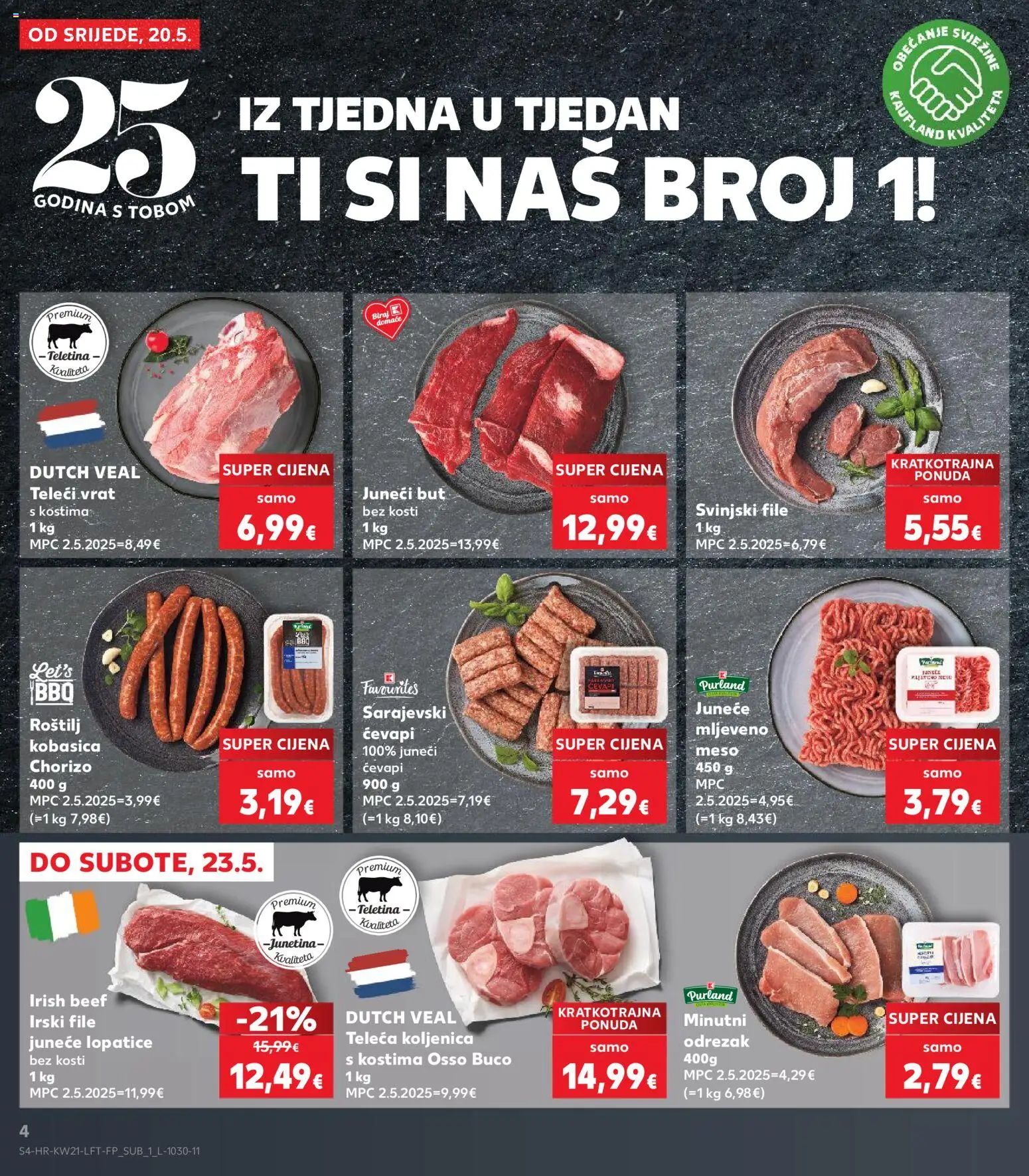 Kaufland HR akciós ujság - amely érvényes a következő dátumtól: 20.05.2026 | Oldal: 4