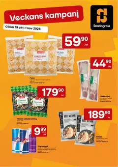 Snabbgross erbjudanden - Förhandsvisning av reklamblad från butik Snabbgross aktuell från 19/10/2026