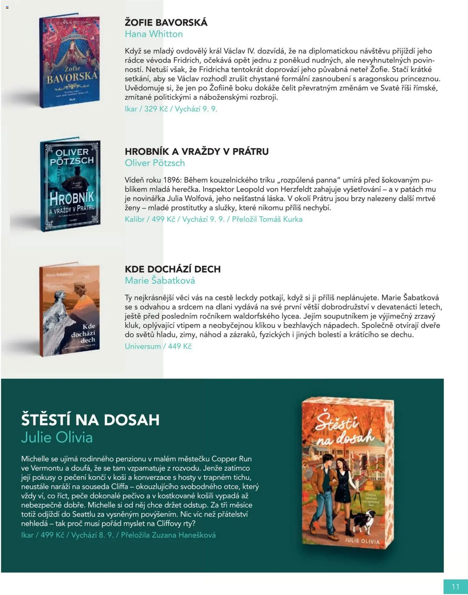 Luxor magazín od 01.09.2026 | Strana: 11 | Produkty: Pečivo, Dveře