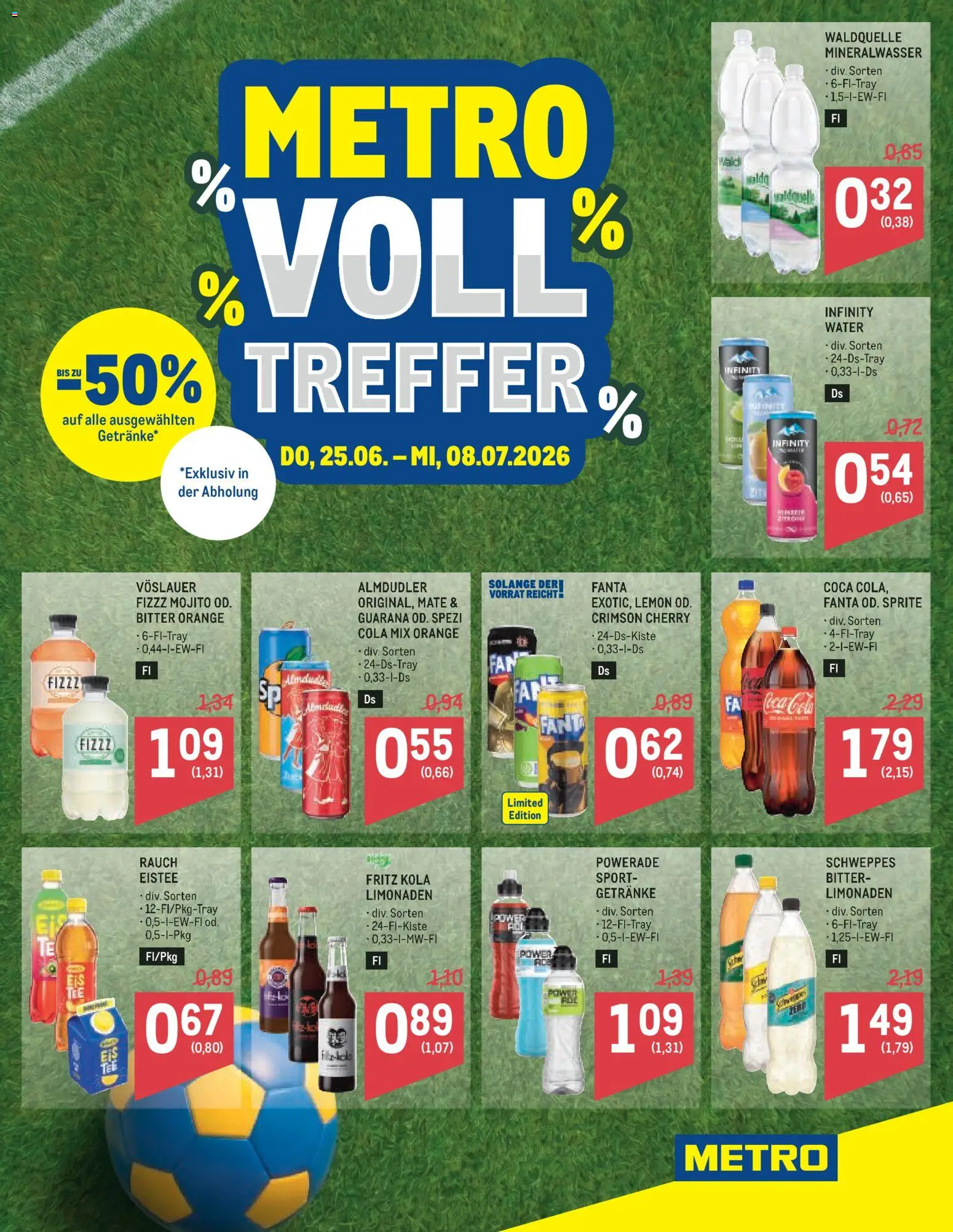 Metro angebote Durststrecke gültig ab 25.06.2026 | Seite: 1