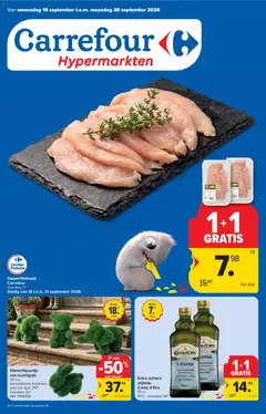 Carrefour folder week 38 - Voorbeeld van een folder van Carrefour, geldig van 16/09/2026