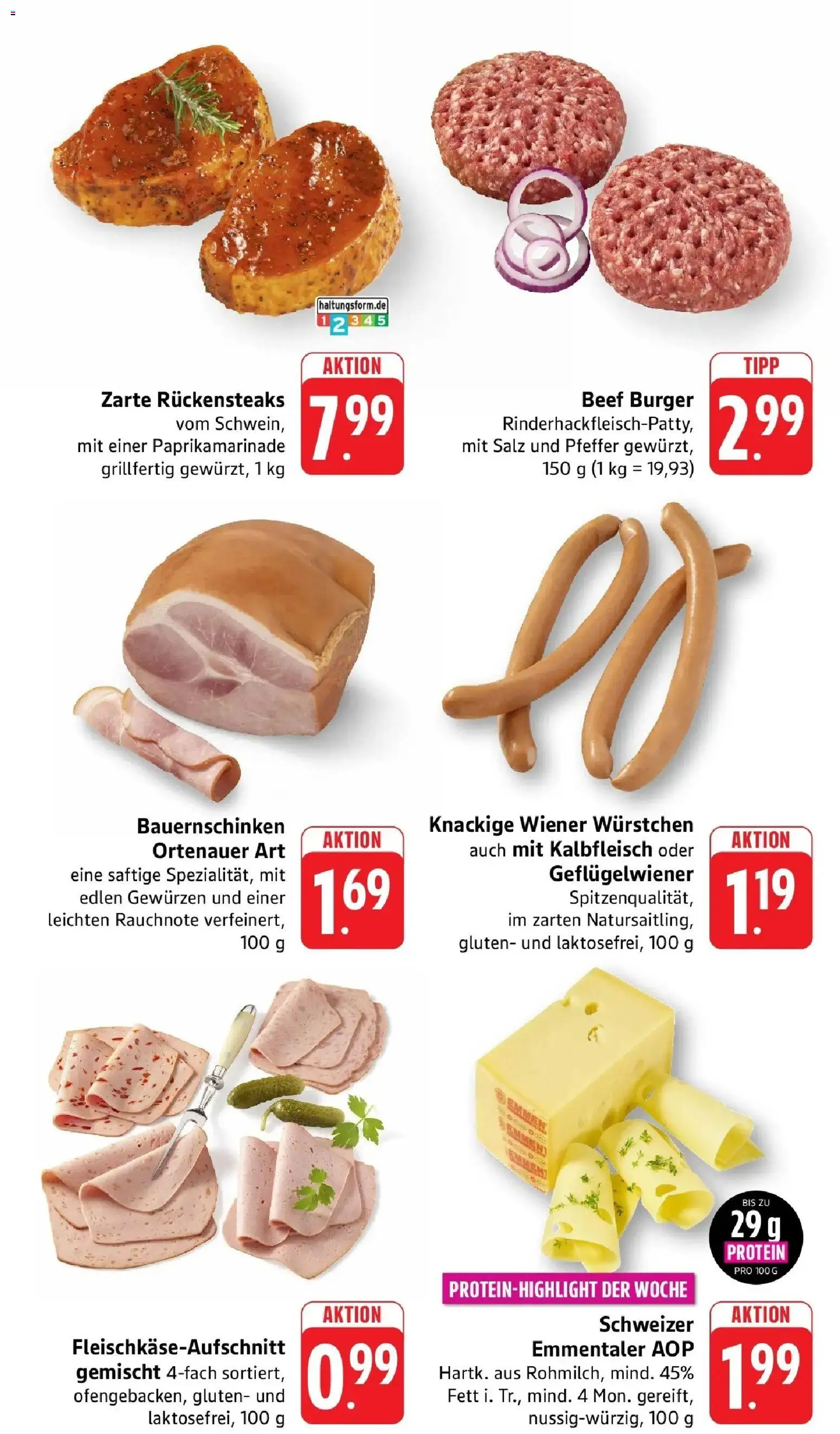 nah & gut Prospekt Offenburg-Zunsweier – gültig ab 10.08.2026 | Seite: 3 | Produkte: Wiener wurstchen, Burger, Salz, Pfeffer