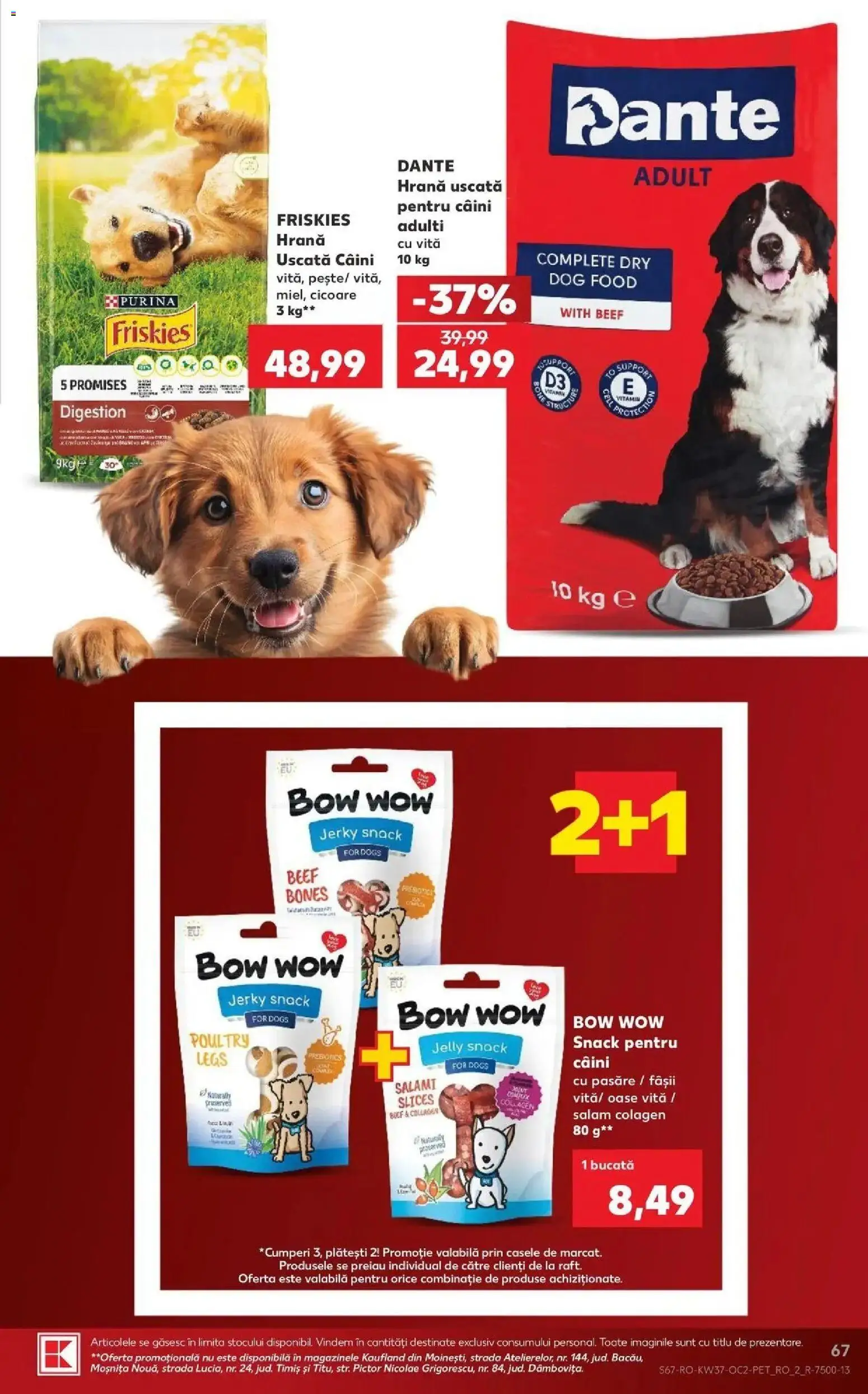 Kaufland Viseu de Sus 09.09.2026 - Revista si Oferta | Pagină: 67 | Produse: Vită, Salam