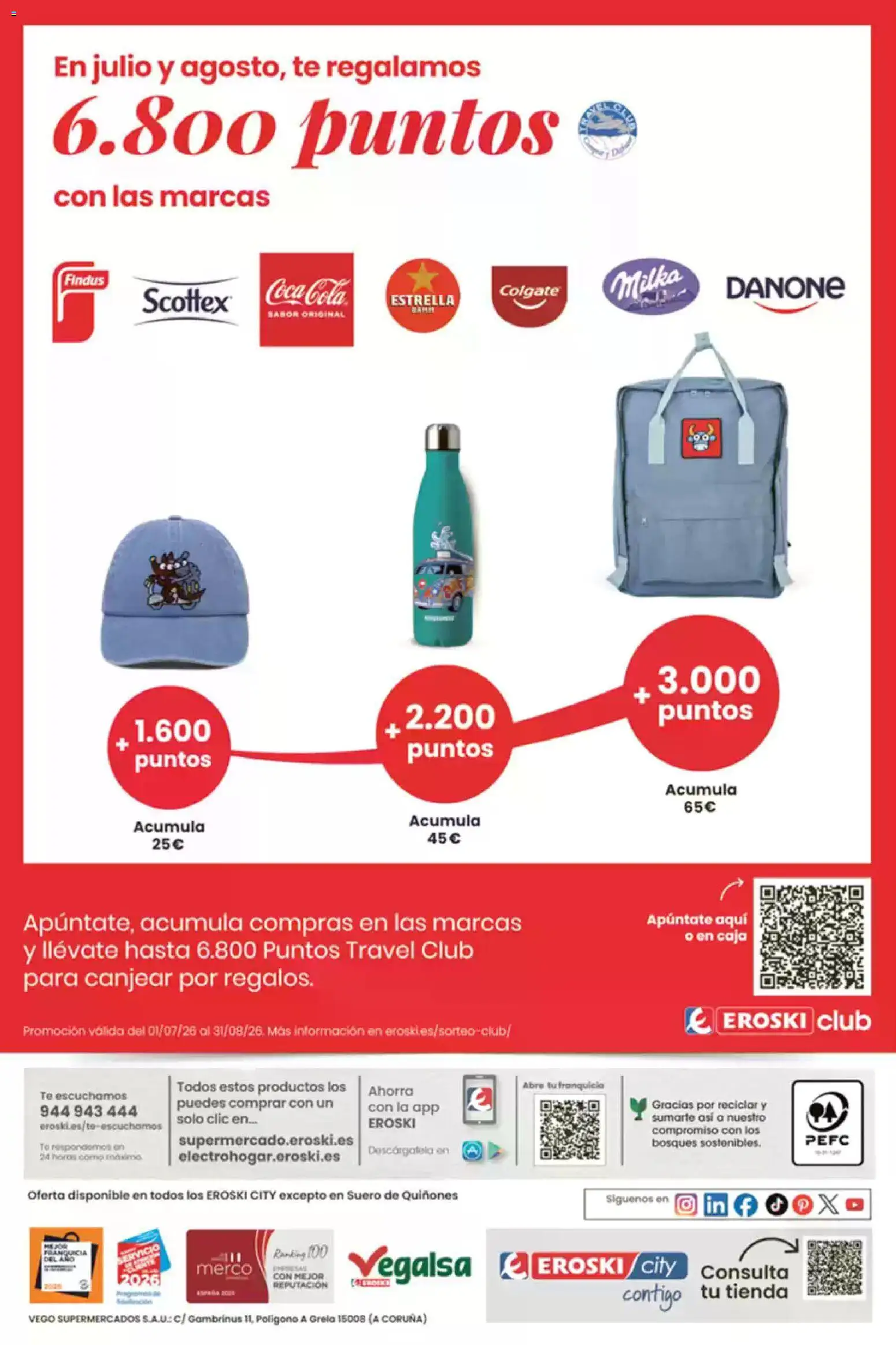 Eroski Ofertones de verano │ válido desde el 16/07/2026 | Página: 32 | Productos: Té, Caja