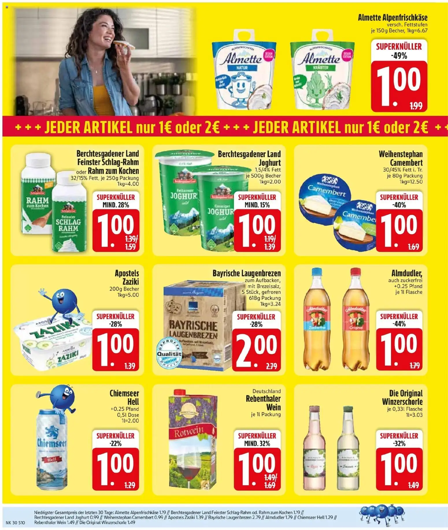 Edeka prospekt Pfeffenhausen – gültig ab 20.07.2026 | Seite: 12 | Produkte: Almette, Joghurt, Rotwein, Wein