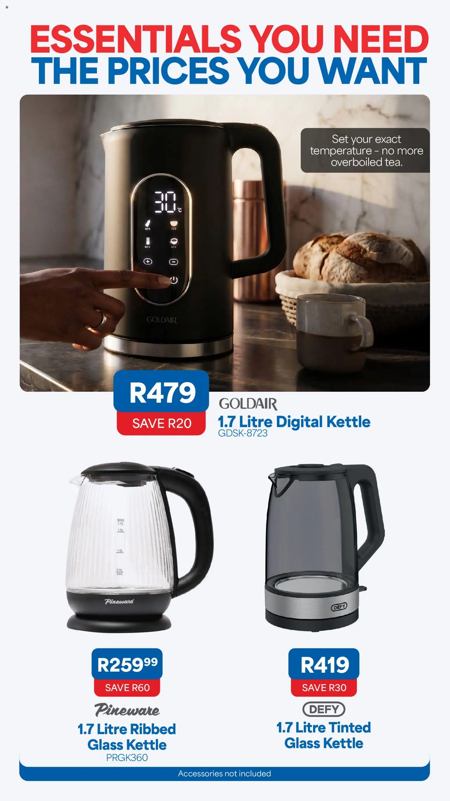 New OK Furniture catalogue – valid from 15/07/2026 | Page: 17 | Products: Kettle