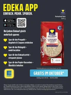 Edeka Prospekt Hamburg ab 19.10.2026 gültig