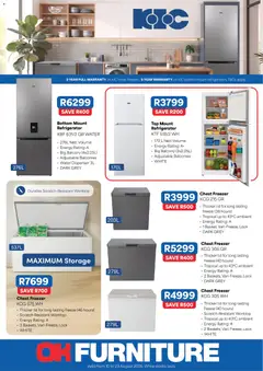 OK Furniture specials catalogue – valid from 10/08/2026