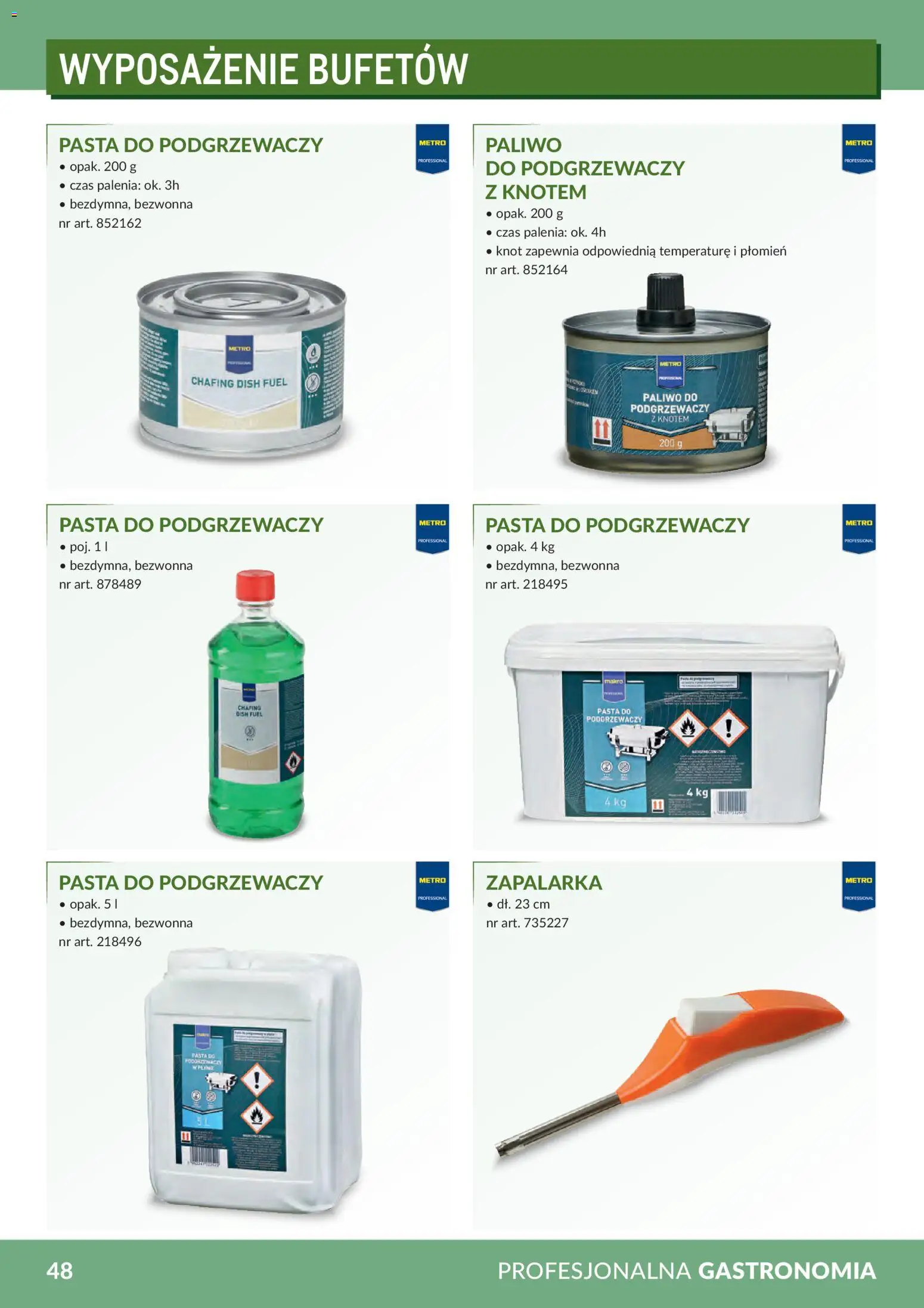 Makro Gazetka - Profesjonalna Gastronomia od 01.02.2026 | Strona: 48 | Produkty: Pasta