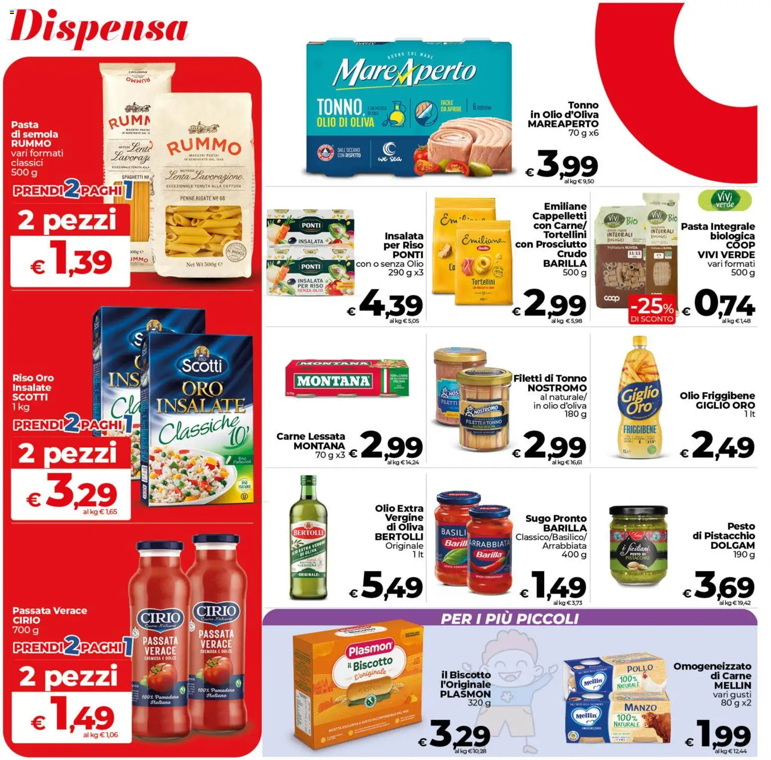 Volantino COOP del 09.06.2026 | Pagina: 16 | Prodotti: Manzo, Insalata, Pesto, Tonno