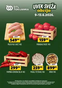 Tekijanka katalog Uvek sveža  akcija - pregled Tekijanka kataloga - važi od 09.06.2026