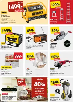 Forhåndsvisning av Jula kundeavis gyldig fra 10/09/2026 | Side: 4 | Produkter: Pumpe, Kompressor, 1
