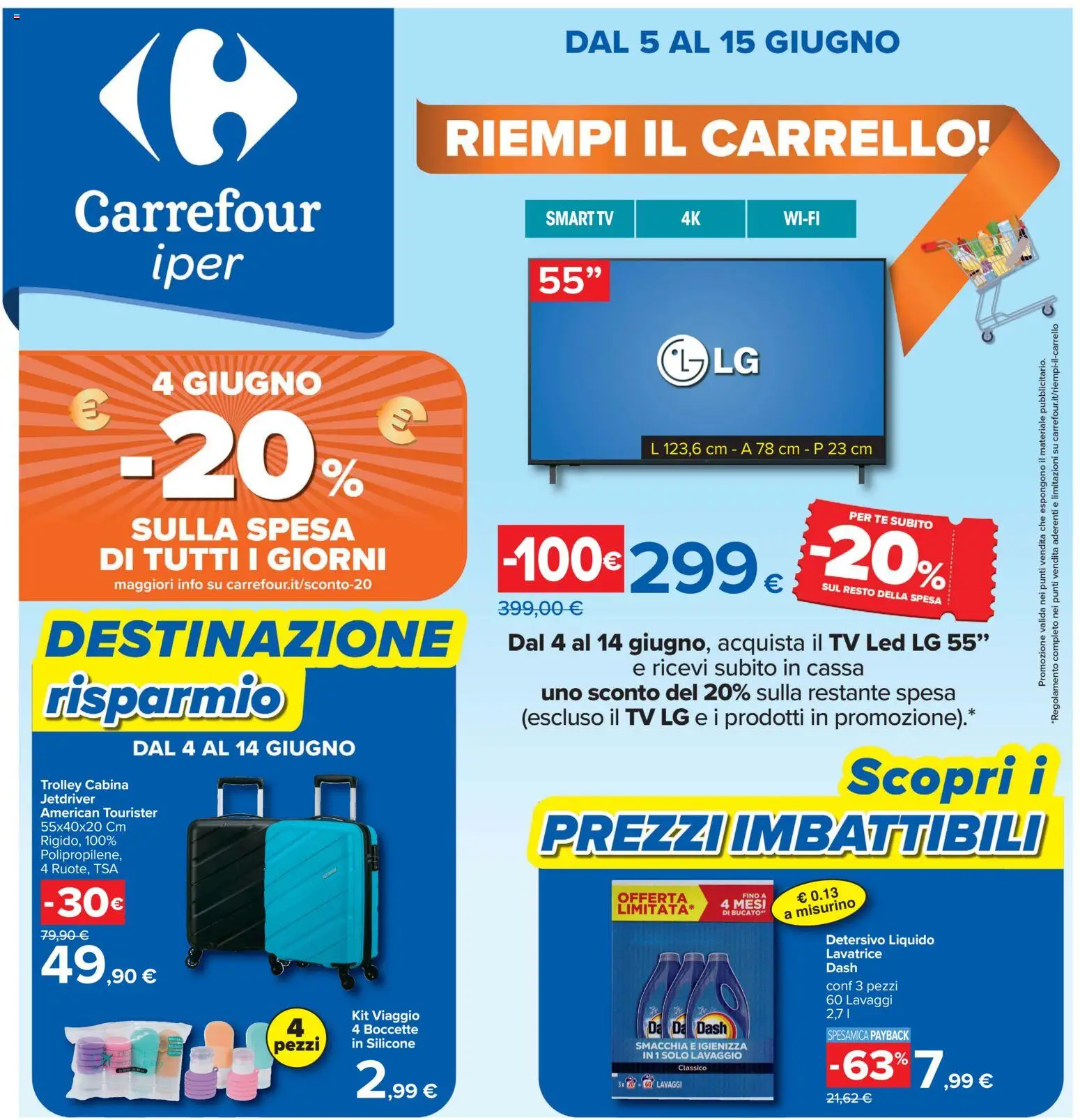 Volantino Carrefour del 05.06.2026 | Pagina: 1