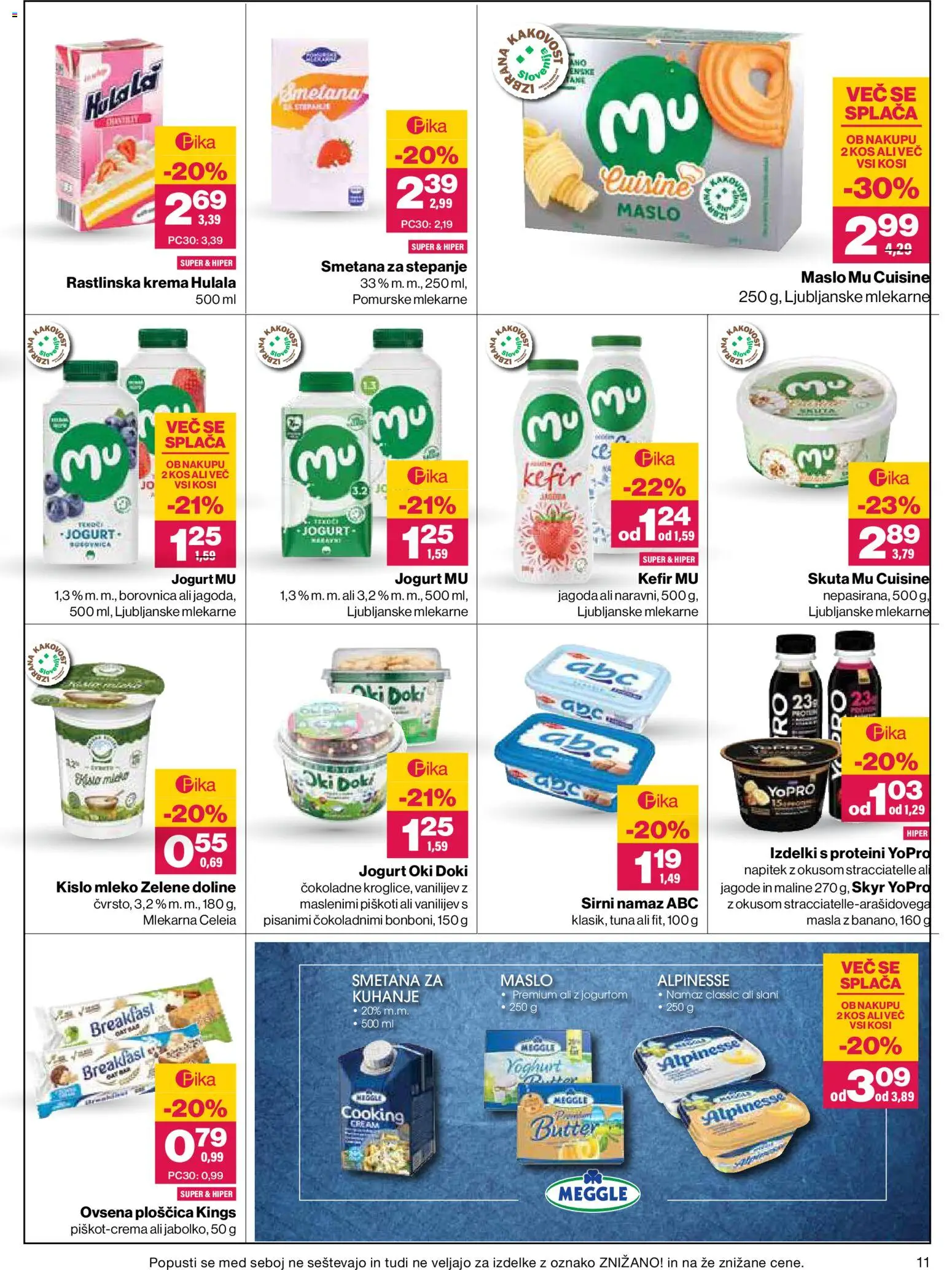 Novi Mercator katalog ponudbe – veljaven od 23.07.2026 | Stran: 11