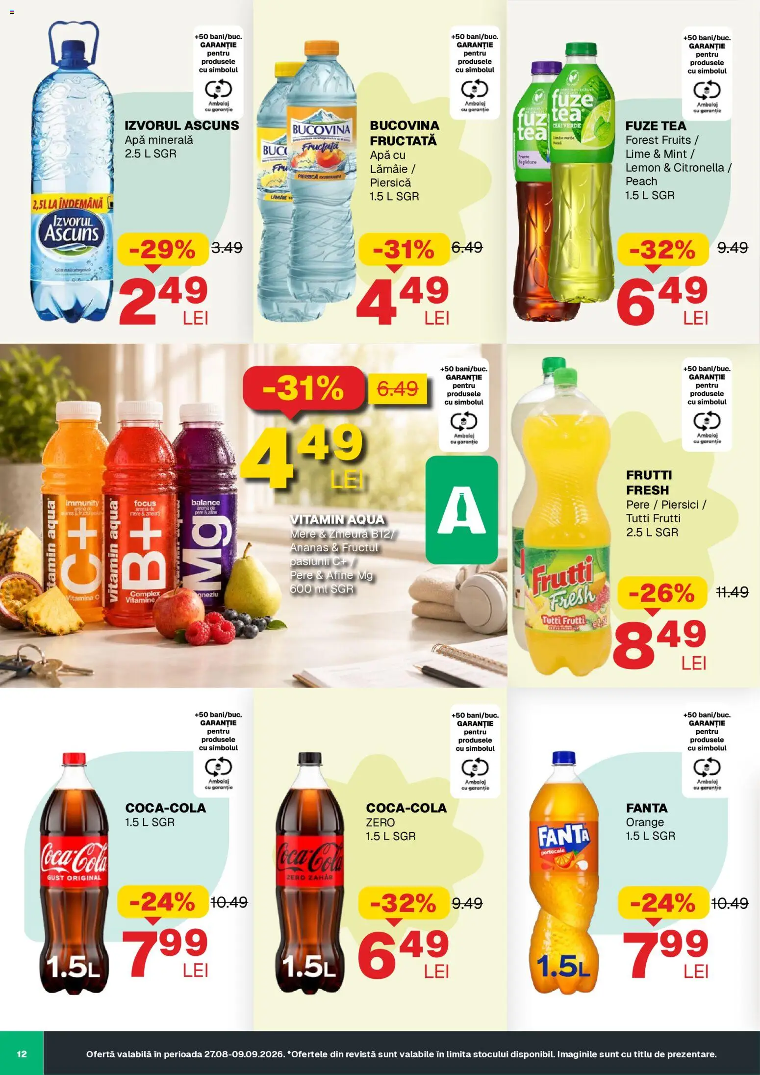 Noul catalog Annabella – valabil de la 27.08.2026 | Pagină: 12 | Produse: Lime, Afine, Pere, Lămâie