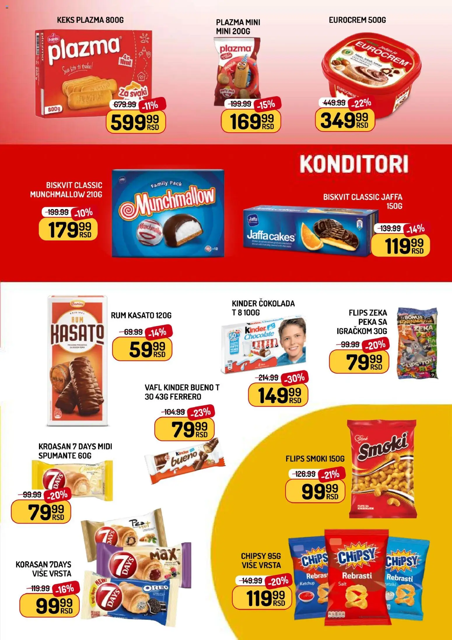Aman katalog - važi od 15.05.2026 | Strana: 9 | Proizvode: Munchmallow, Smoki, Mleko, Čokolada