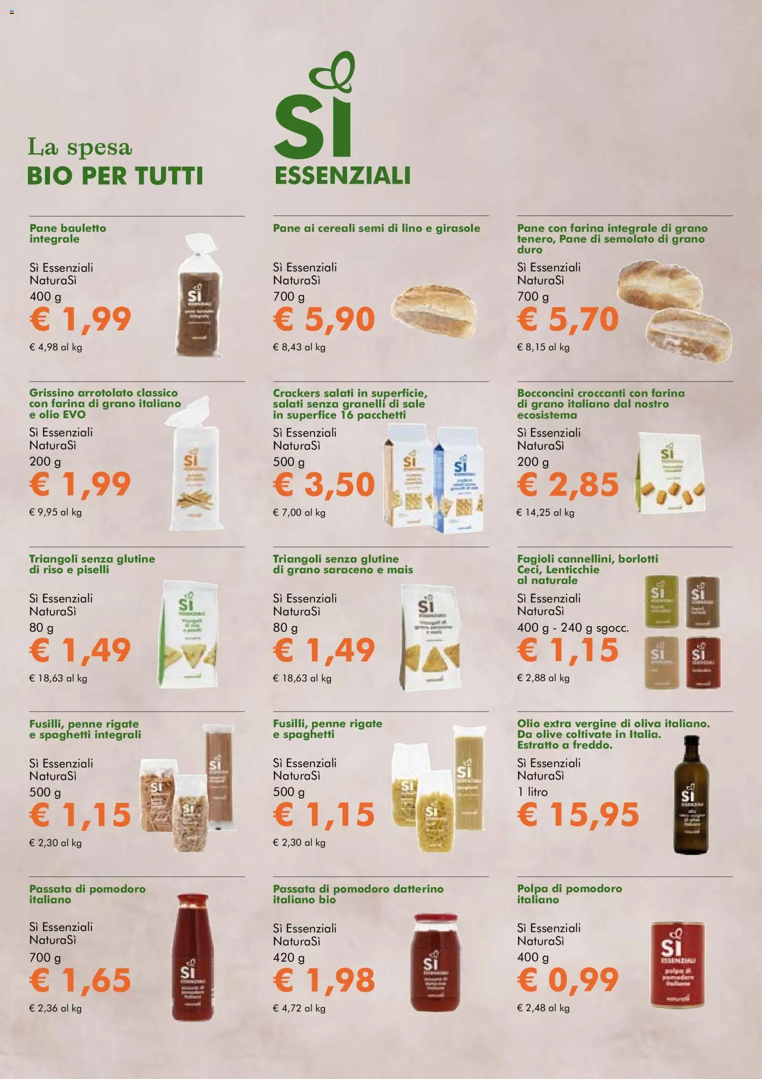Volantino Natura Sì del 08/07/2026 | Pagina: 11