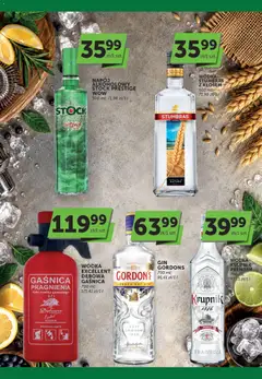 Pogląd oferty "ABC gazetka - Oferta alkoholowa" - ważna od 17.09.2026 | Strona: 5 | Produkty: Gaśnica, London dry gin, Vodka, Gin