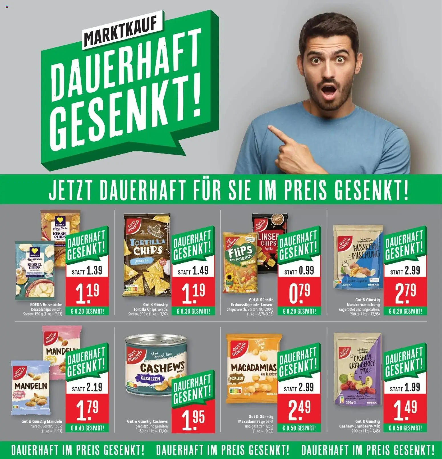 Marktkauf Prospekt Friedrichshafen (ab 12.10.2026) » Angebote online | Seite: 24 | Produkte: Mandeln, Cashew, Paprika, Chips