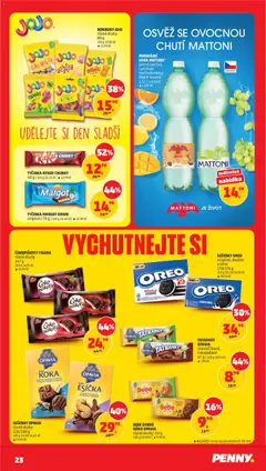 Náhled letáku BONBONY JOJO různé druhy, Bonbony JoJo různé druhy 80 g od 16.09.2026 | Strana: 23