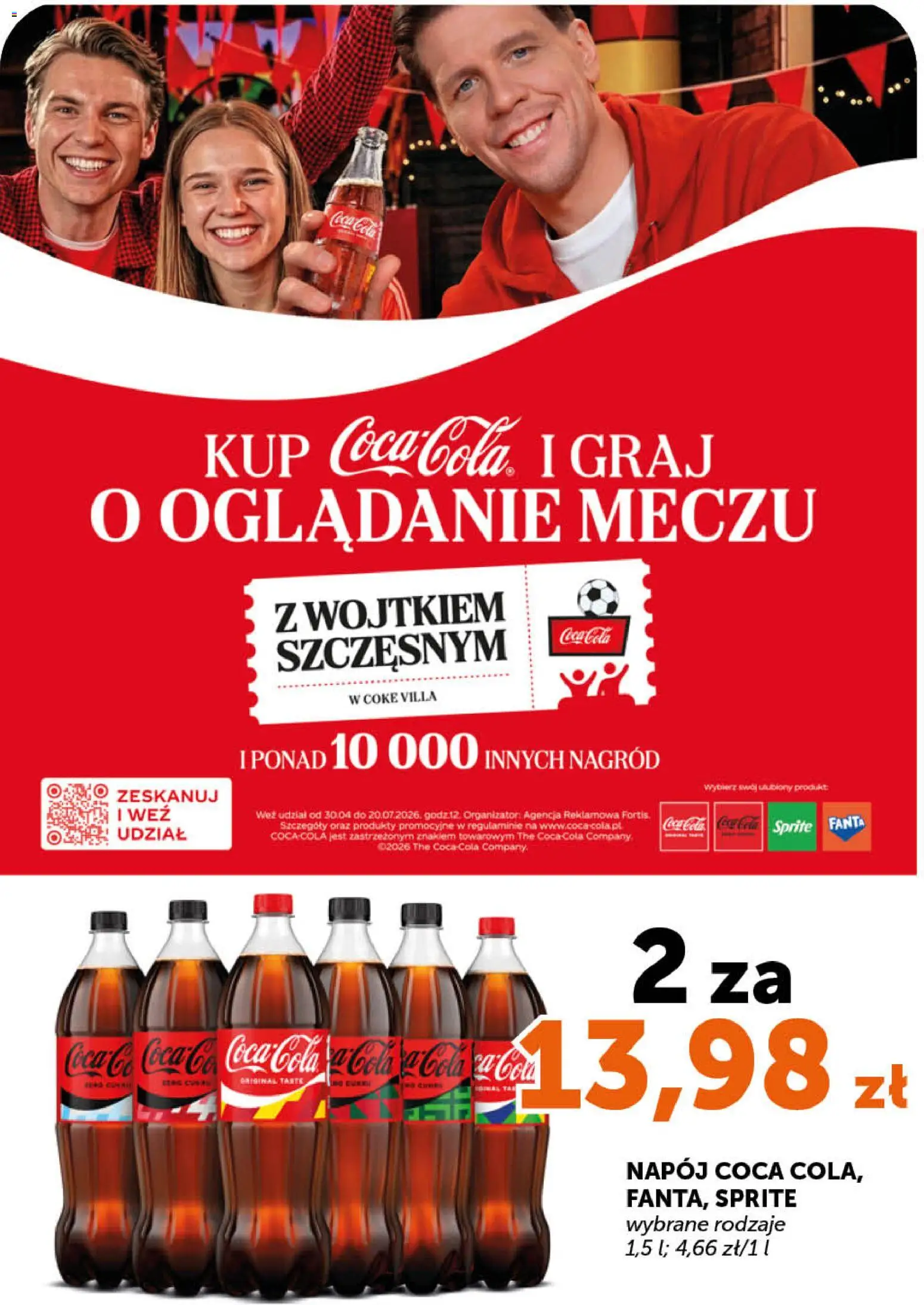 Groszek gazetka - Minimarket od 25.06.2026 | Strona: 14 | Produkty: Sprite, Coca cola