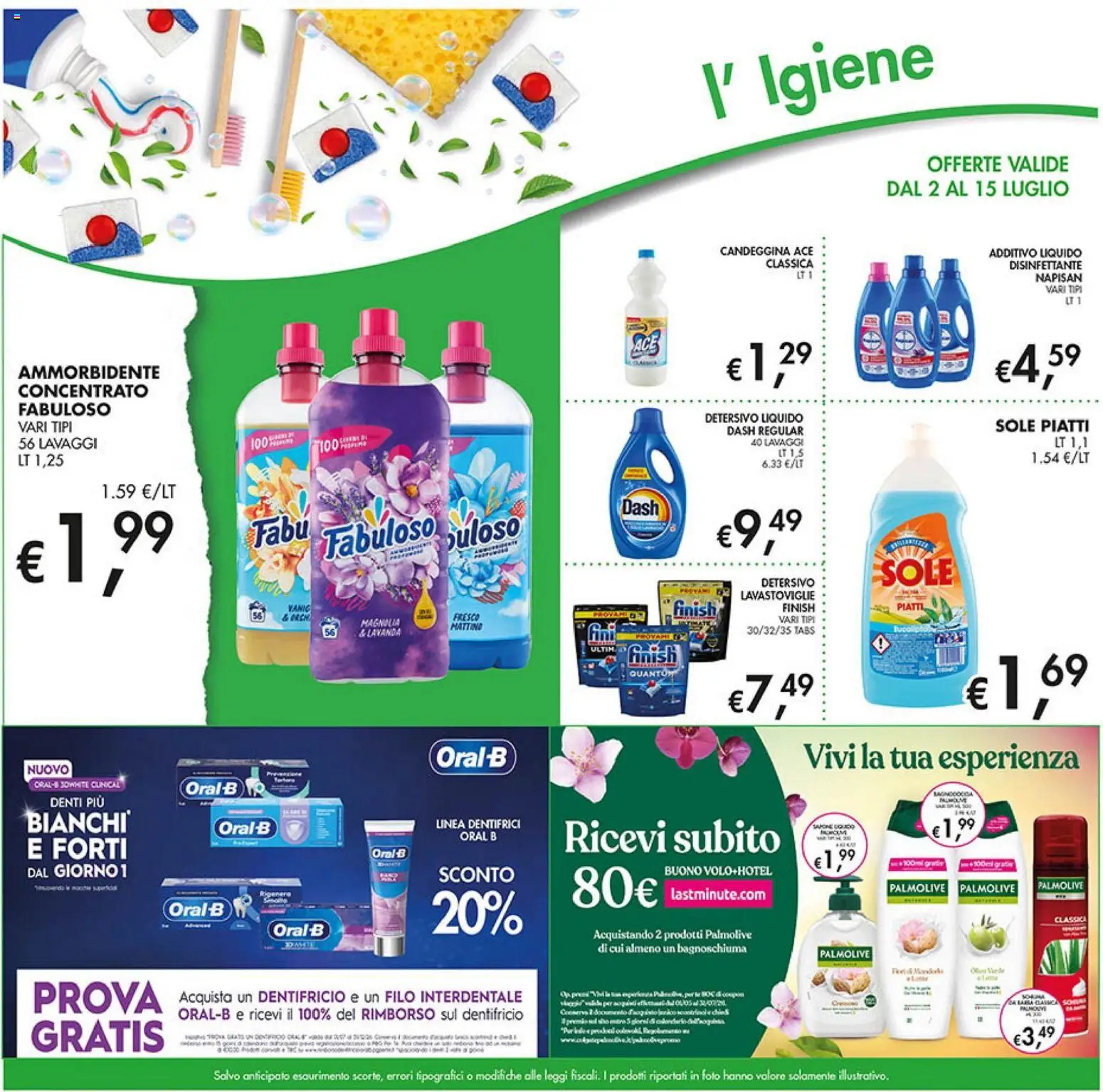 Volantino Coal del 02/07/2026 | Pagina: 20 | Prodotti: Bagnoschiuma, Filo interdentale, Lavastoviglie, Lavanda