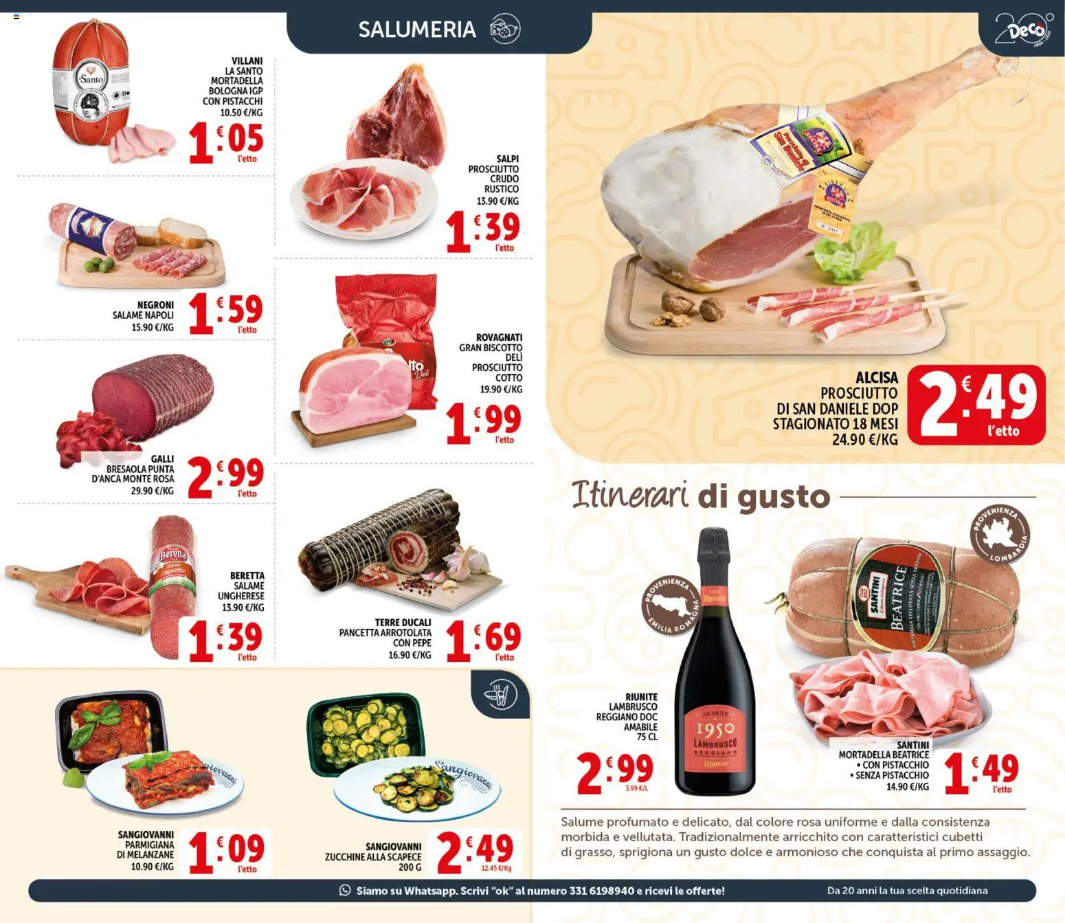 Volantino Decò del 20.05.2026 | Pagina: 3 | Prodotti: Salame, Bresaola, Pepe, Pistacchi