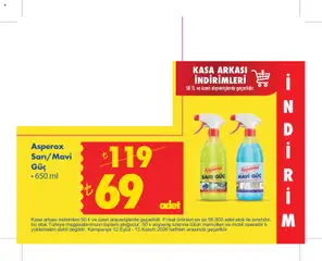 09 Eylül 2026 tarihinden itibaren geçerli olan Şok Market kataloğu önizlemesi | Sayfa: 6 | Ürünler: Kasa