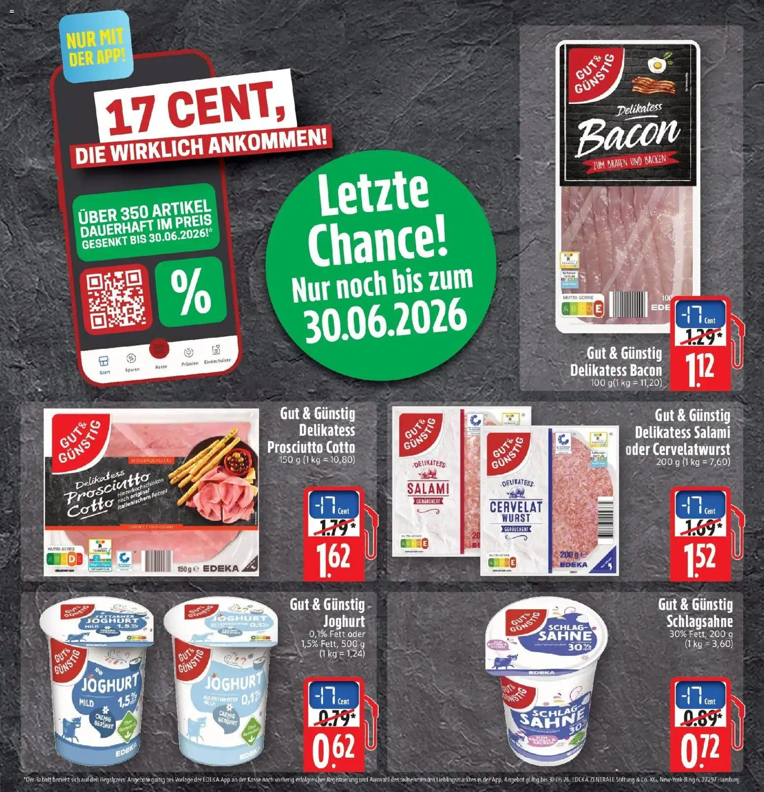 Marktkauf - Marktkauf: Wochenangebote – gültig ab 29.06.2026 | Seite: 2 | Produkte: Schlagsahne, Joghurt, Wurst, Salami