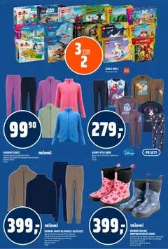 Forhåndsvisning av Coop Obs kundeavis gyldig fra 28/09/2026 | Side: 19 | Produkter: Jakke, Pc, Lego, LEGO Friends