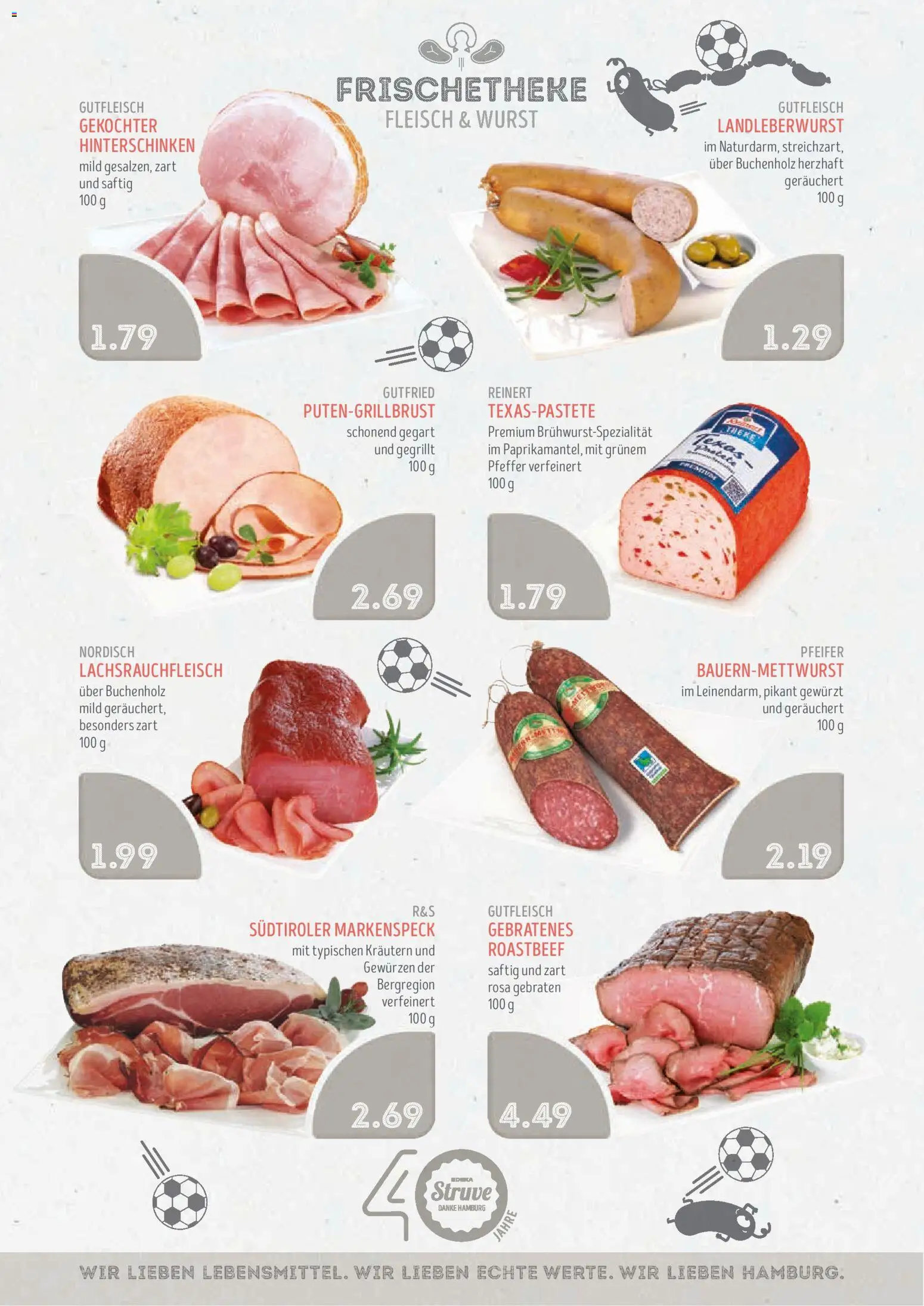 Edeka Struve Prospekt – gültig ab 06.07.2026 | Seite: 5 | Produkte: Roastbeef, Pfeffer, Wurst, Fleisch
