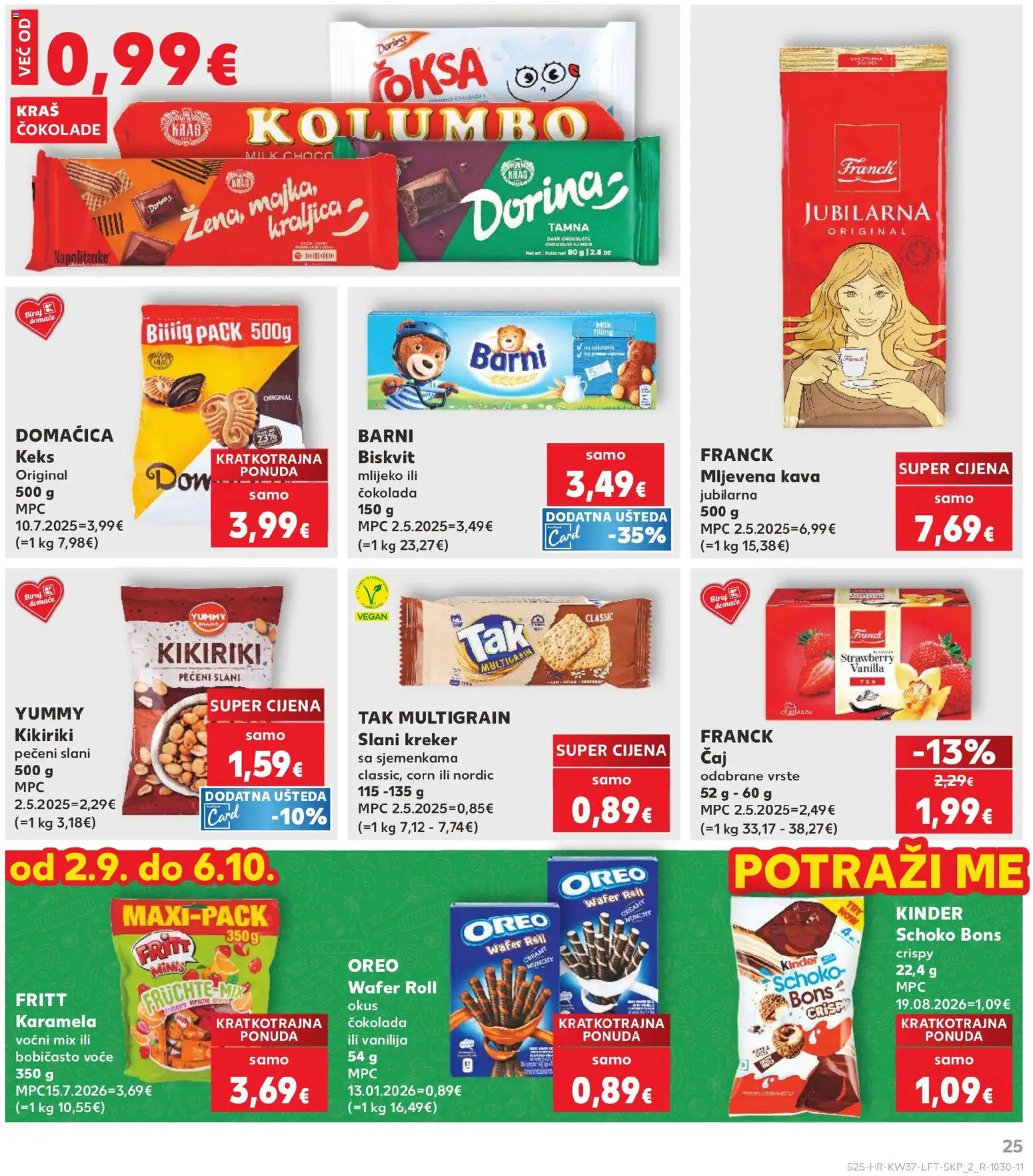 Kaufland katalog | vrijedi od 09.09.2026 | Stranica: 25